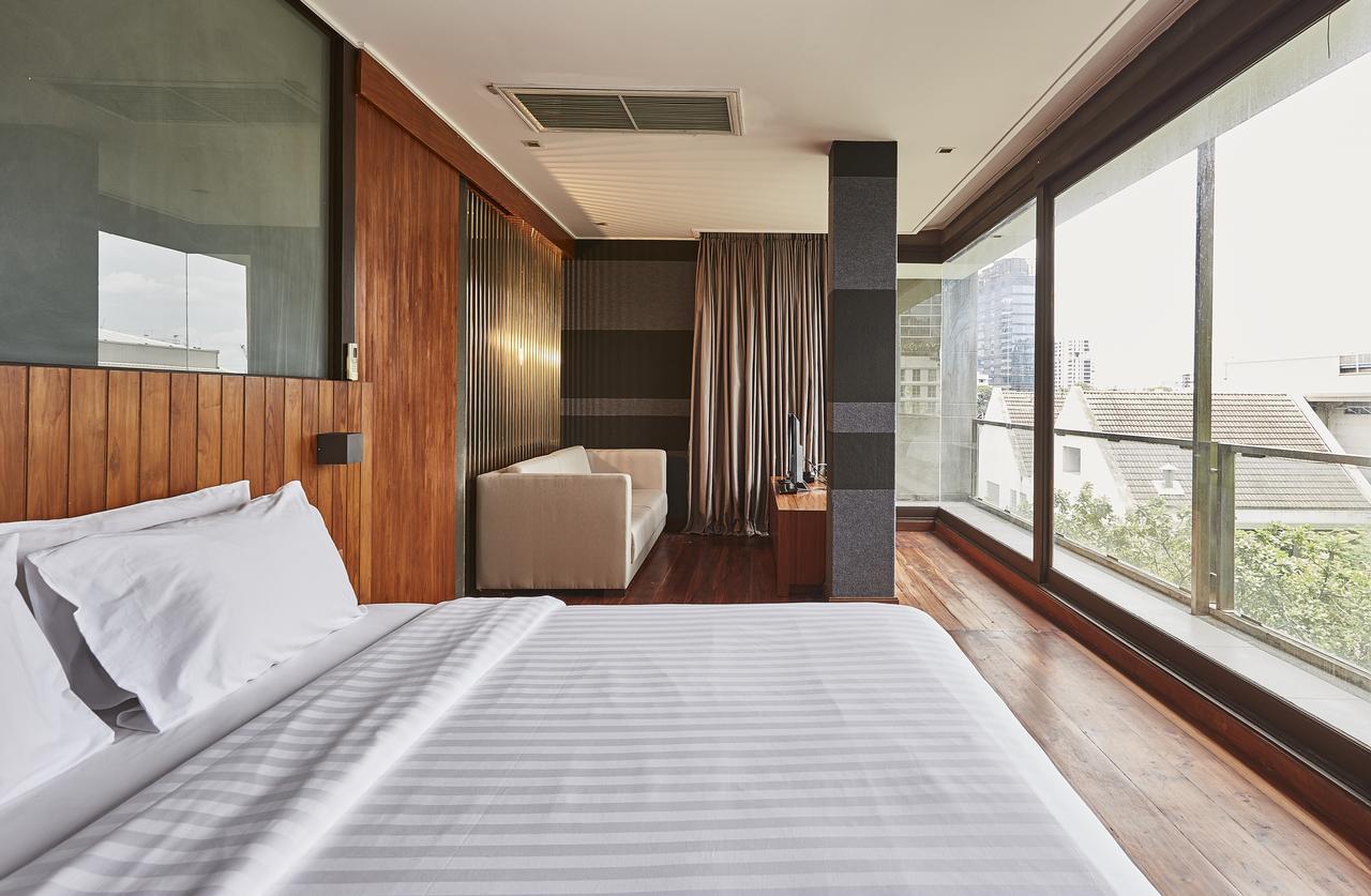 LUXX Langsuan Hotel - SHA Plus Bangkok Bagian luar foto